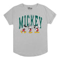 Sports Grey - Front - Disney Womens-Ladies Mickey Mouse Running T-Shirt