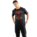 Black - Side - Deadpool Mens Tacomania T-Shirt