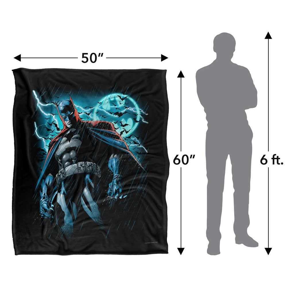 Multicoloured - Pack Shot - Batman Character Art Blanket