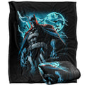 Multicoloured - Side - Batman Character Art Blanket