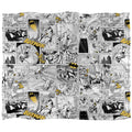 Multicoloured - Front - Batman Action Panels Blanket