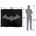 Multicoloured - Pack Shot - Batman Logo Blanket