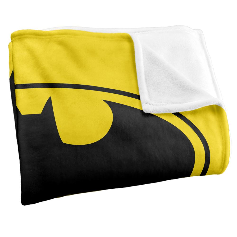 Multicoloured - Back - Batman Contrast Logo Blanket