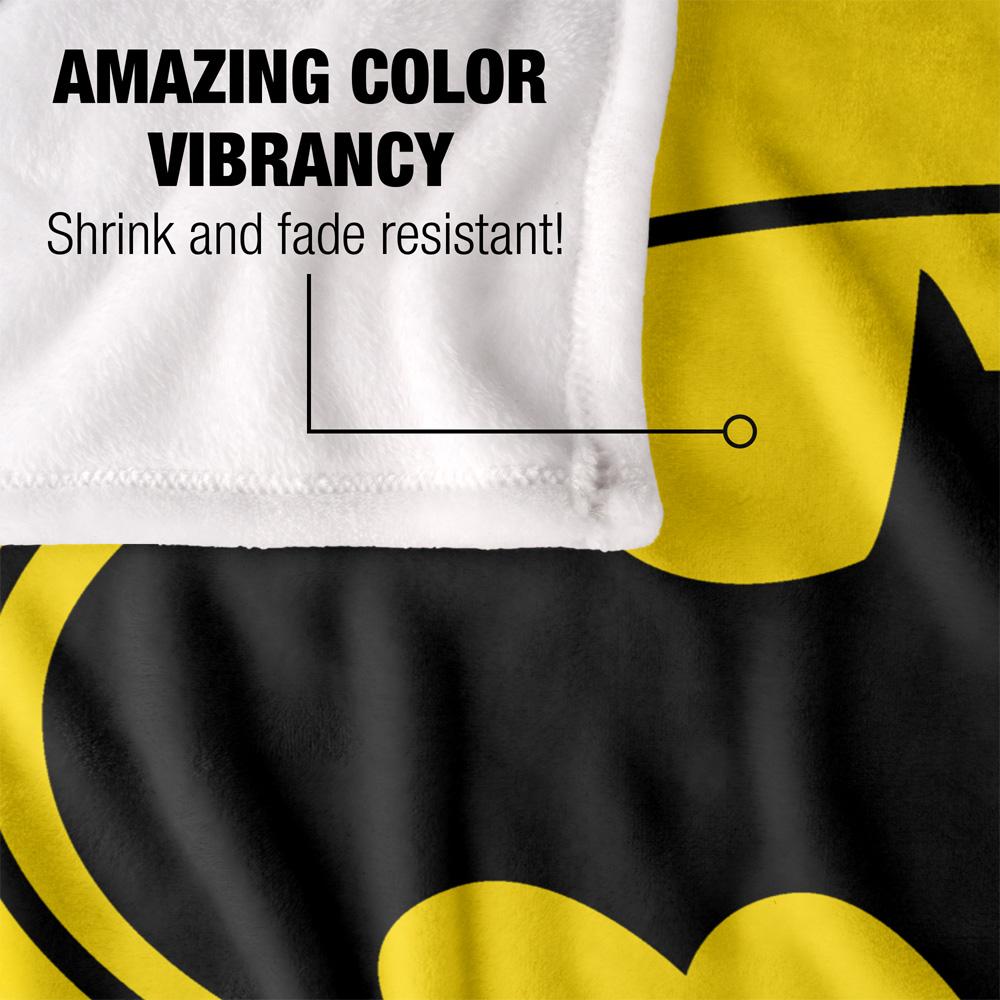 Multicoloured - Lifestyle - Batman Contrast Logo Blanket