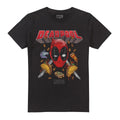 Black - Front - Deadpool Mens Tacomania T-Shirt