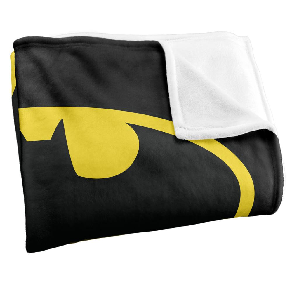 Multicoloured - Back - Batman Logo Blanket