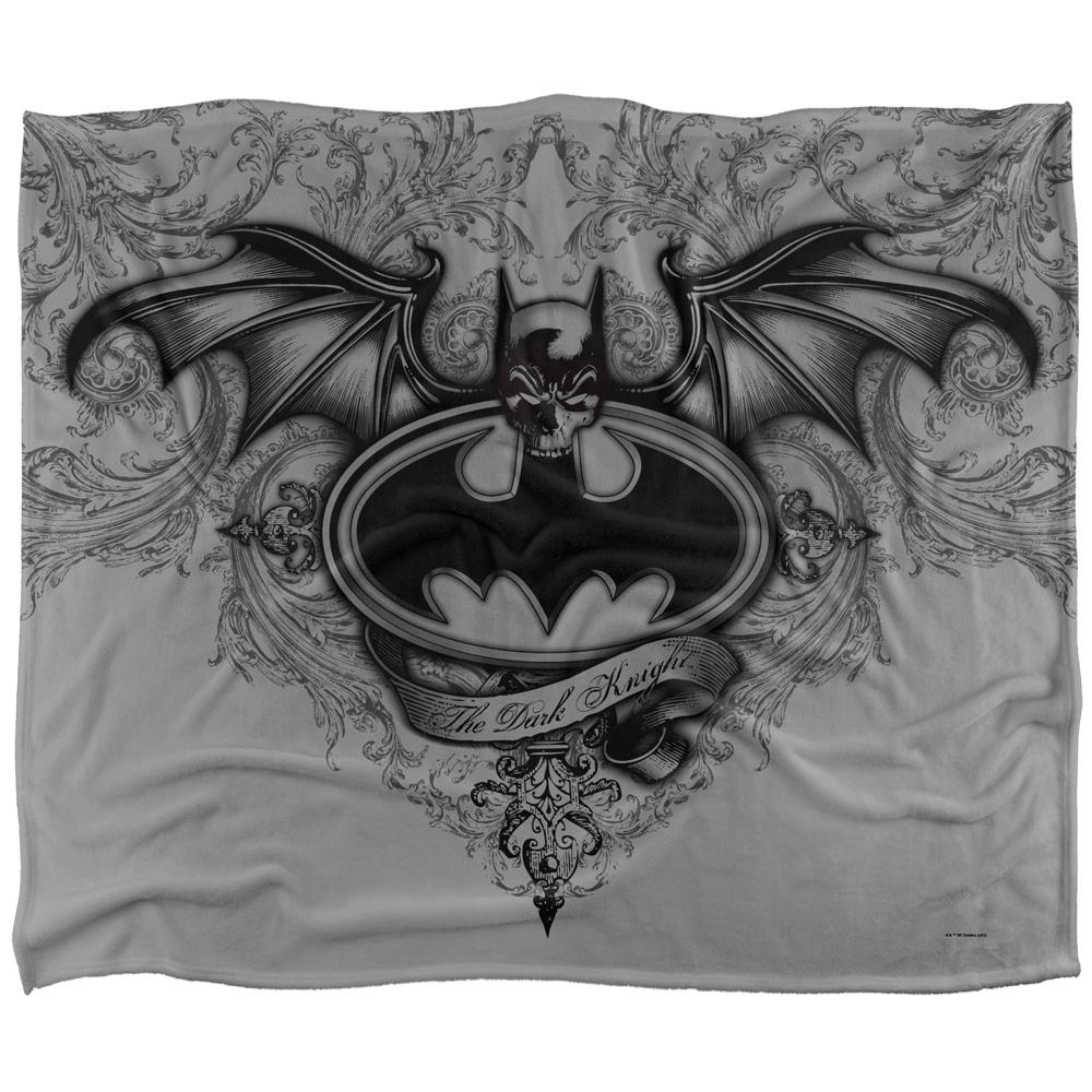 Multicoloured - Front - Batman The Dark Knight Gothic Blanket