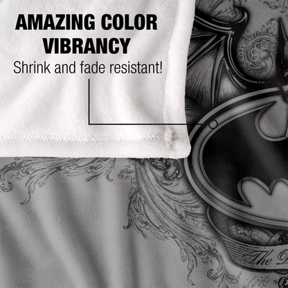 Multicoloured - Lifestyle - Batman The Dark Knight Gothic Blanket