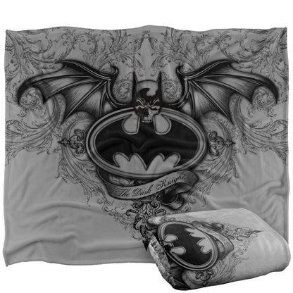Multicoloured - Back - Batman The Dark Knight Gothic Blanket