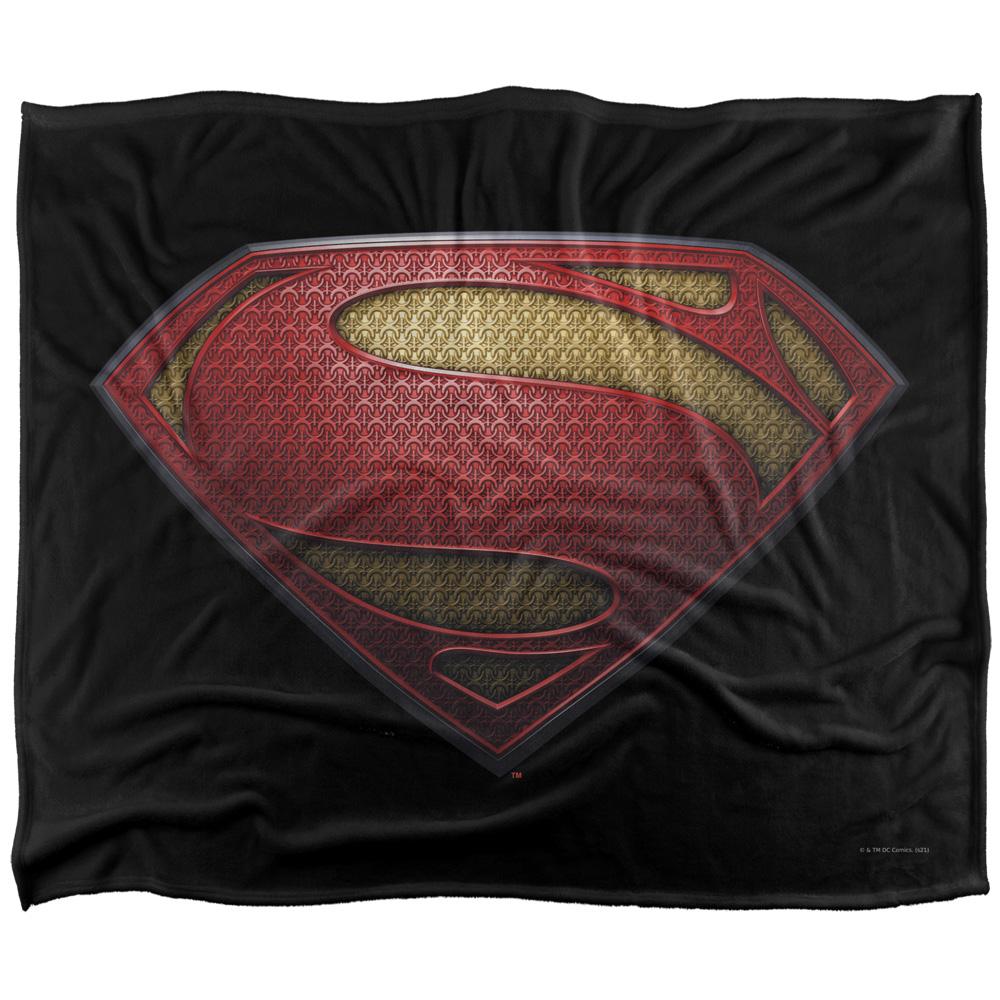 Multicoloured - Front - Superman 3D Logo Blanket