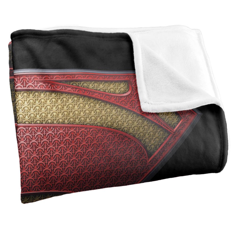 Multicoloured - Side - Superman 3D Logo Blanket