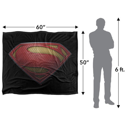 Multicoloured - Pack Shot - Superman 3D Logo Blanket