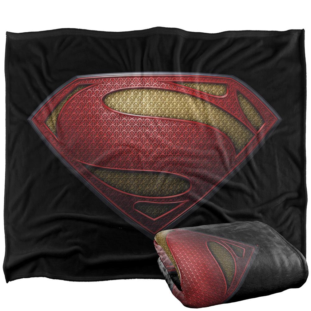 Multicoloured - Back - Superman 3D Logo Blanket