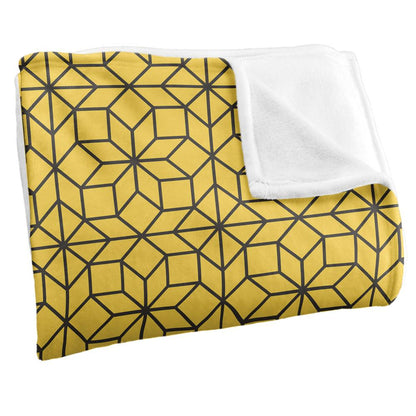 Multicoloured - Back - Harry Potter Hufflepuff Squares Blanket