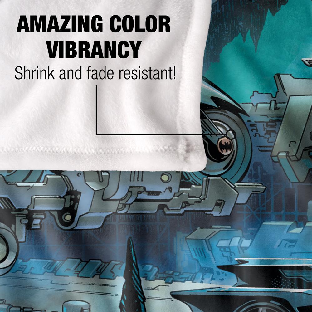 Multicoloured - Lifestyle - Batman Vehicles Blanket