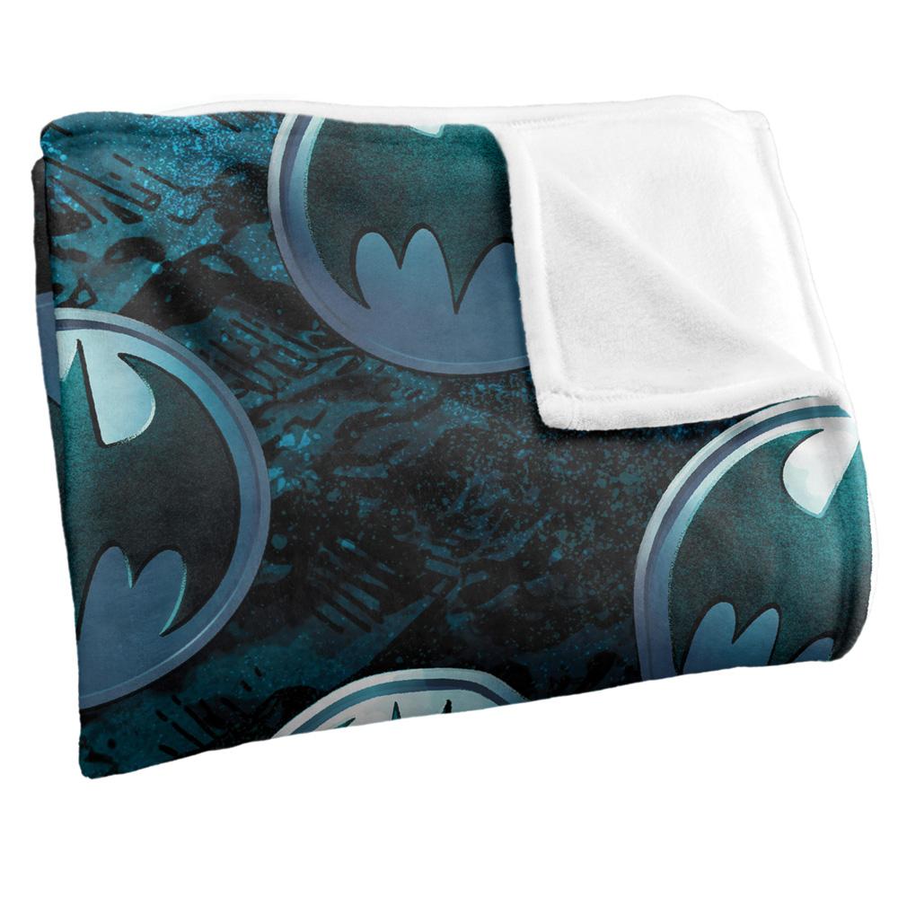 Multicoloured - Back - Batman Repeat Logo Blanket