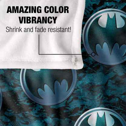 Multicoloured - Lifestyle - Batman Repeat Logo Blanket