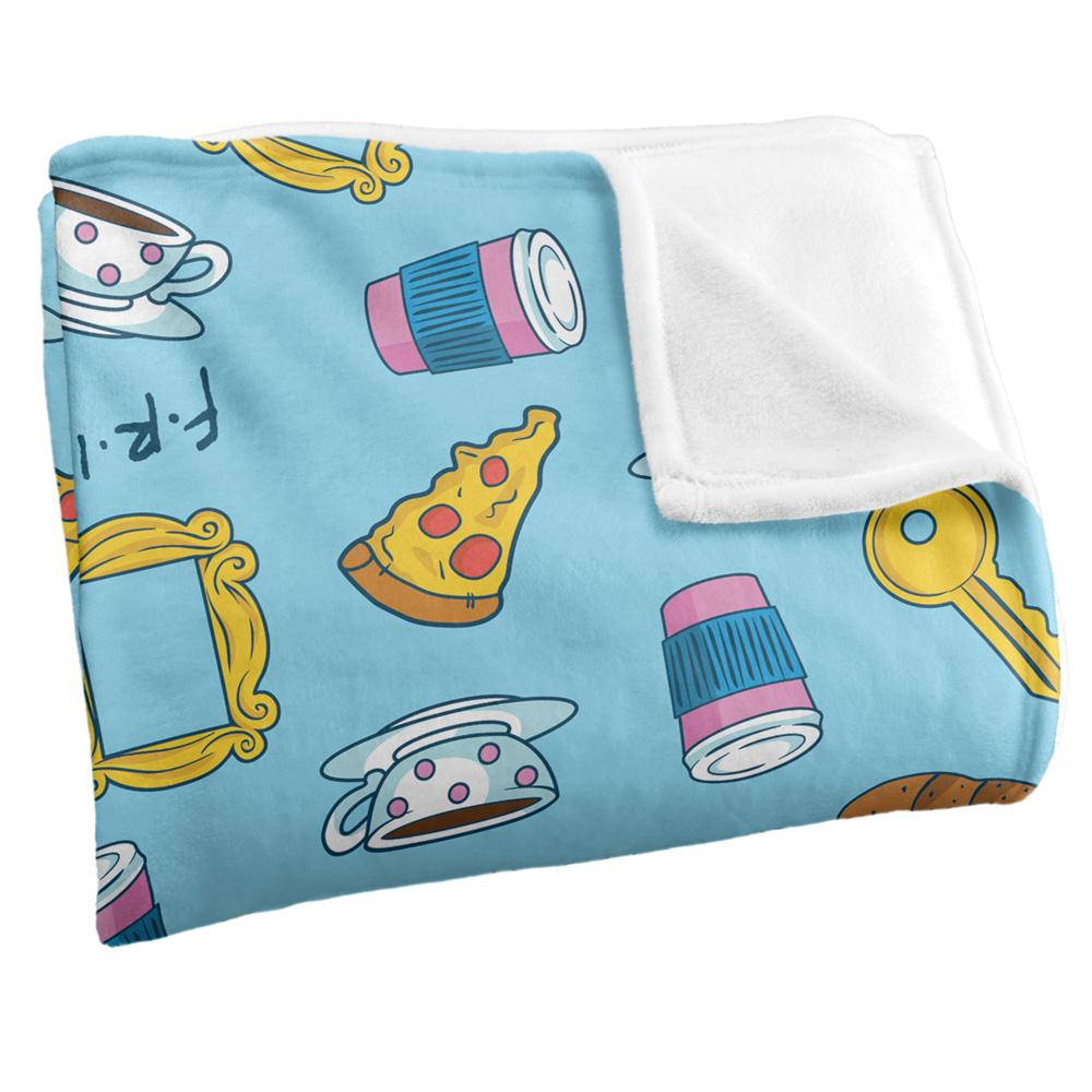 Multicoloured - Back - Friends All-Over Print Blanket