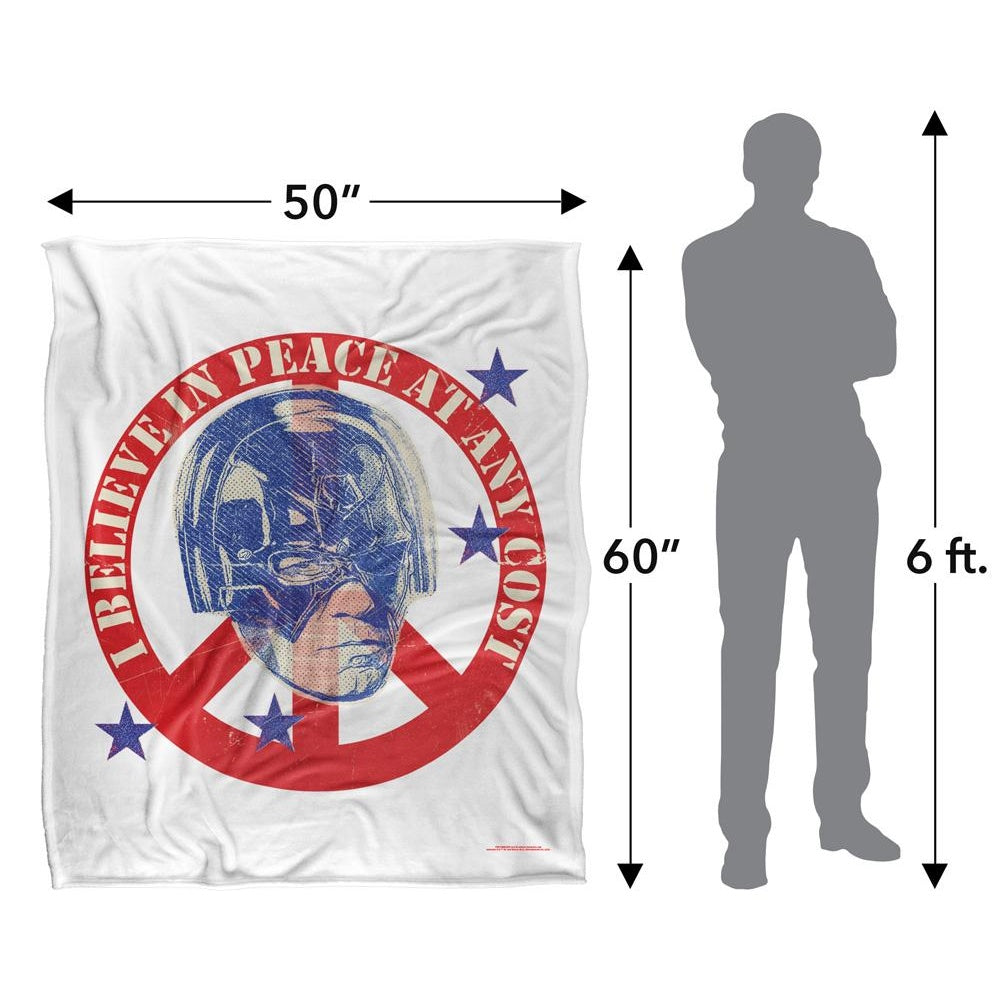 Multicoloured - Pack Shot - Peacemaker Peace At Any Cost Blanket