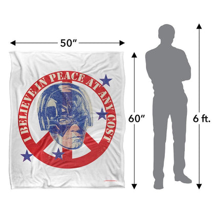 Multicoloured - Pack Shot - Peacemaker Peace At Any Cost Blanket