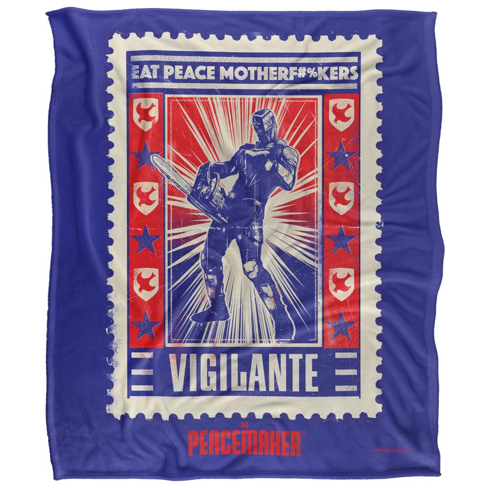 Multicoloured - Front - Peacemaker Eat Peace Blanket