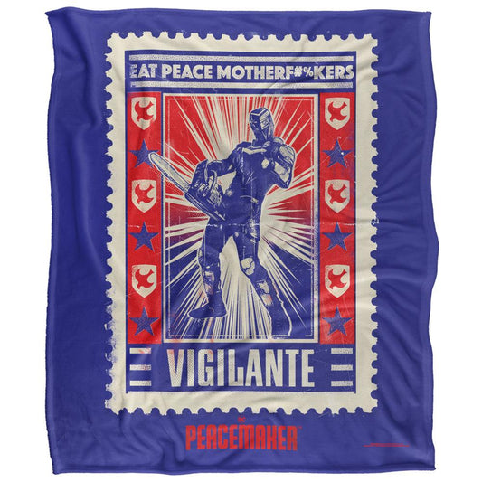 Multicoloured - Front - Peacemaker Eat Peace Blanket