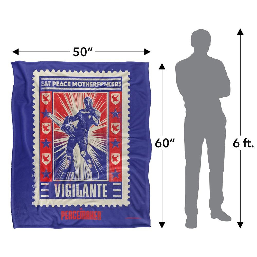 Multicoloured - Pack Shot - Peacemaker Eat Peace Blanket