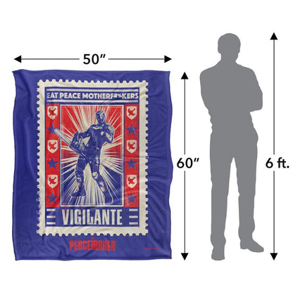 Multicoloured - Pack Shot - Peacemaker Eat Peace Blanket