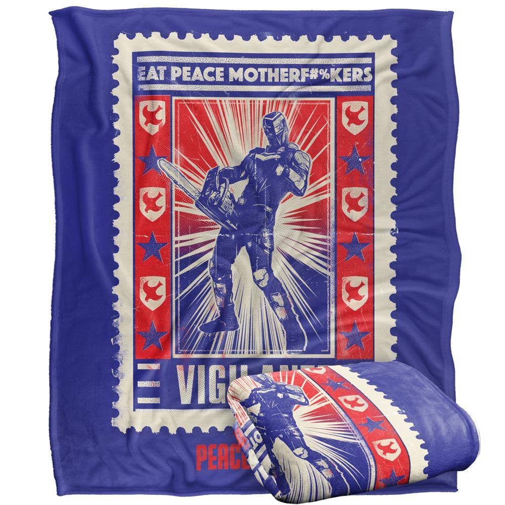 Multicoloured - Side - Peacemaker Eat Peace Blanket