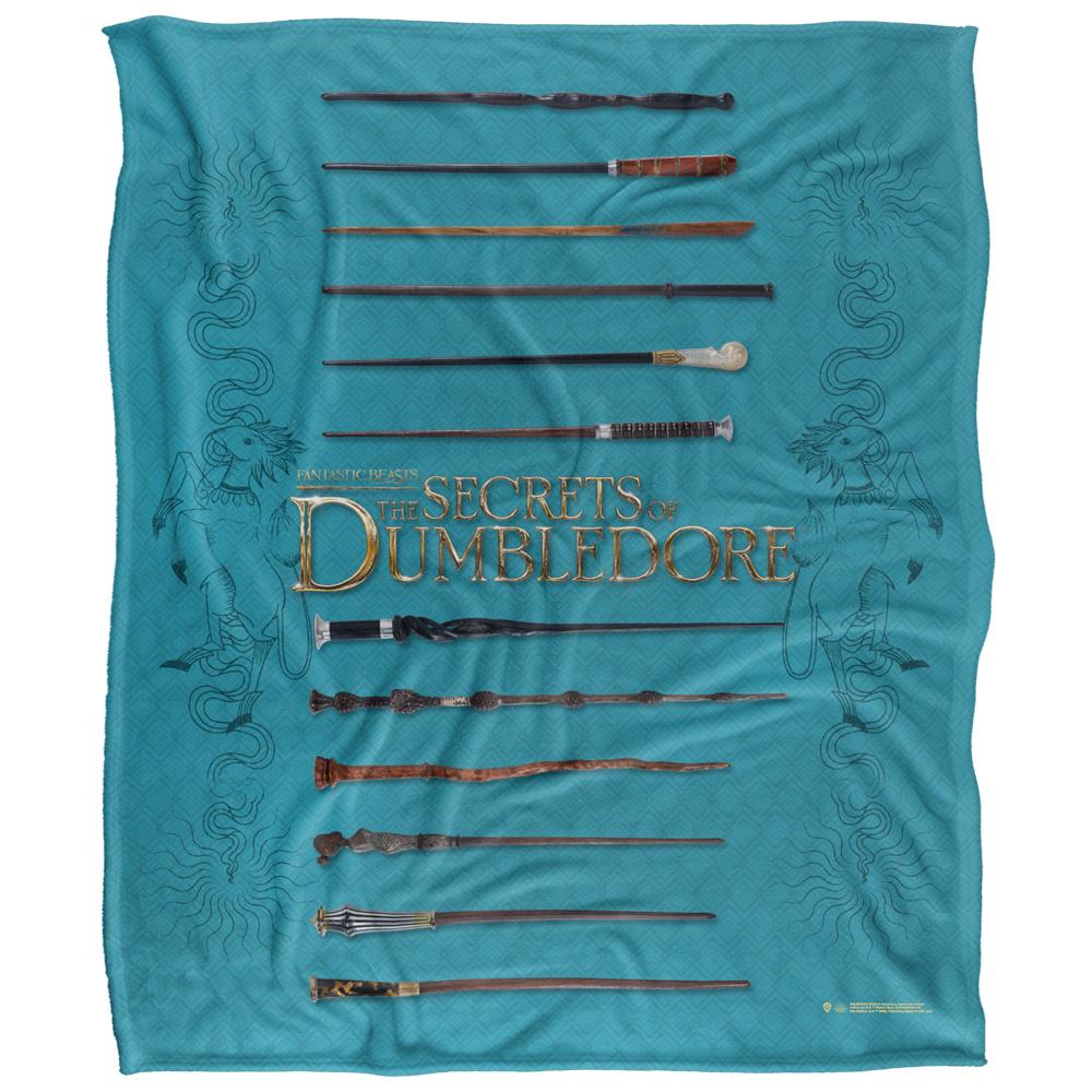 Multicoloured - Front - Fantastic Beasts Wands Blanket