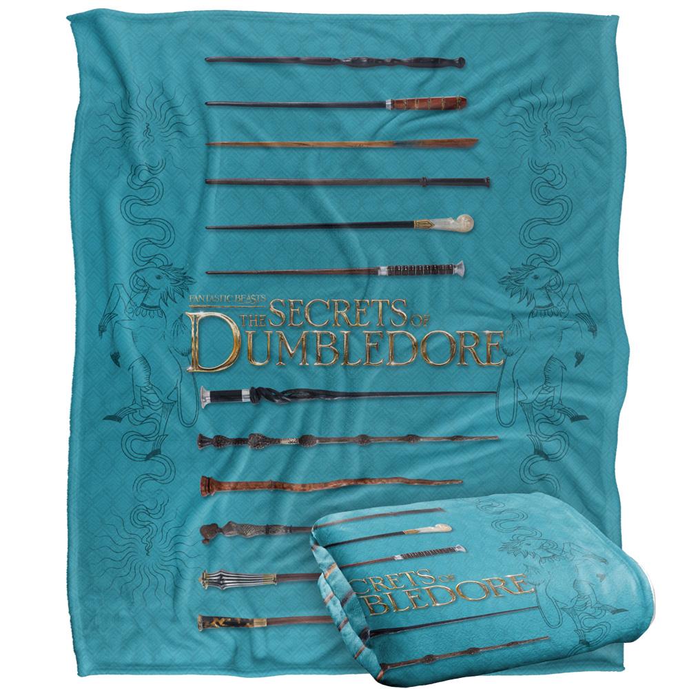 Multicoloured - Side - Fantastic Beasts Wands Blanket