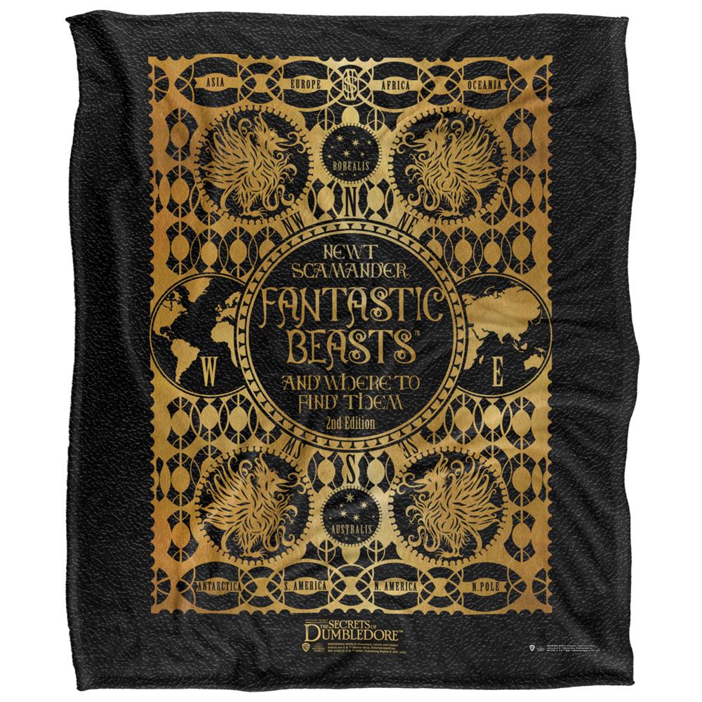 Multicoloured - Front - Fantastic Beasts Art Deco Blanket