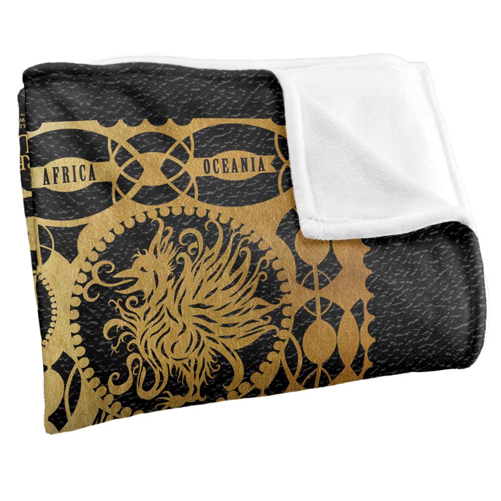 Multicoloured - Back - Fantastic Beasts Art Deco Blanket