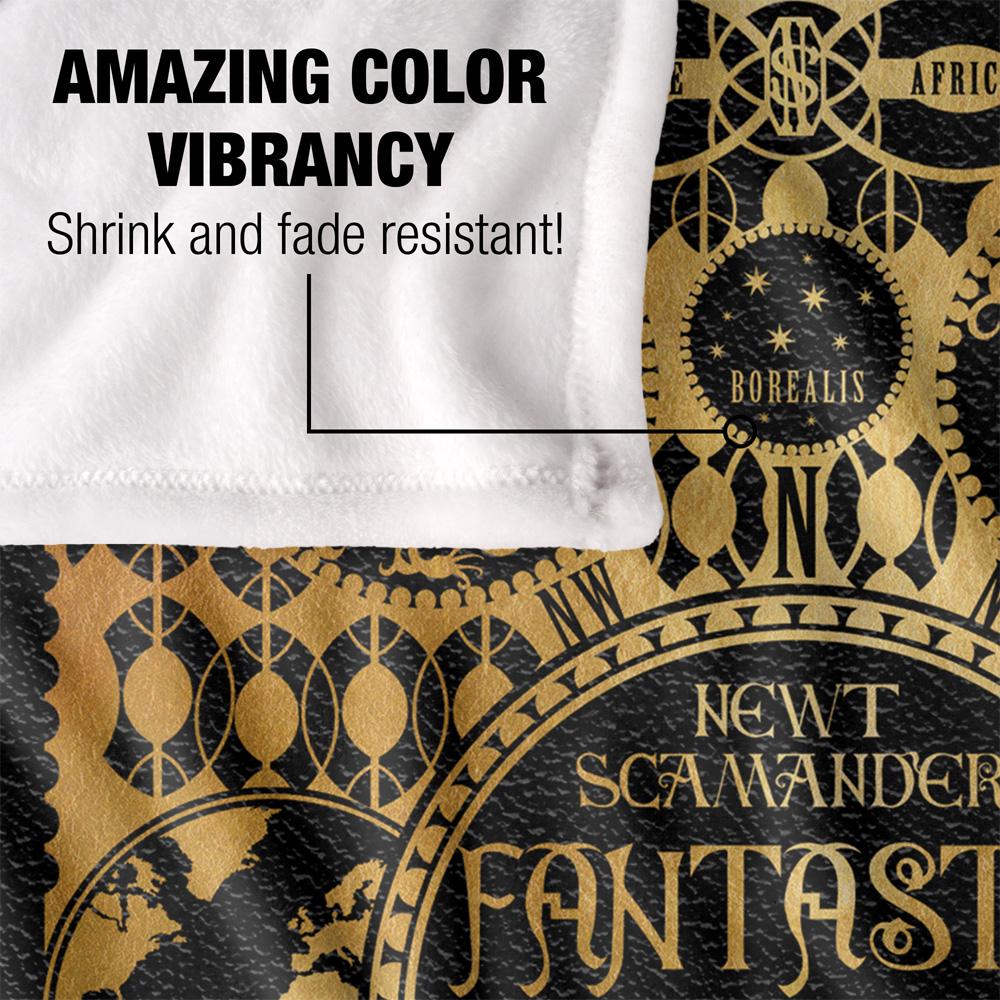 Multicoloured - Lifestyle - Fantastic Beasts Art Deco Blanket