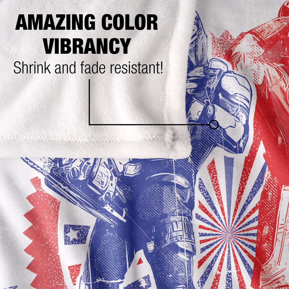 Multicoloured - Lifestyle - Peacemaker Peace Out Salute Blanket