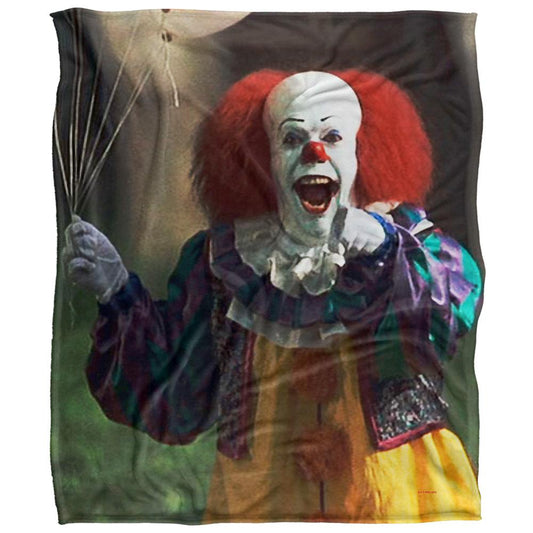 Multicoloured - Front - It Laughing Pennywise Blanket