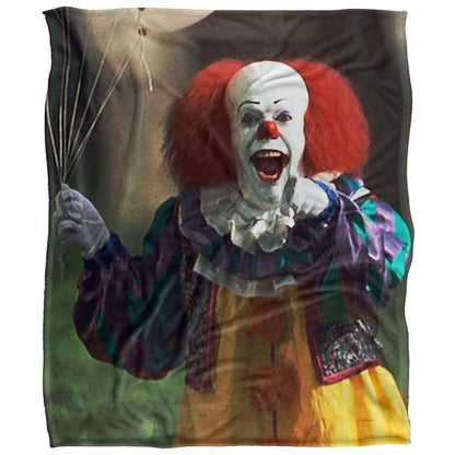 Multicoloured - Front - It Laughing Pennywise Blanket