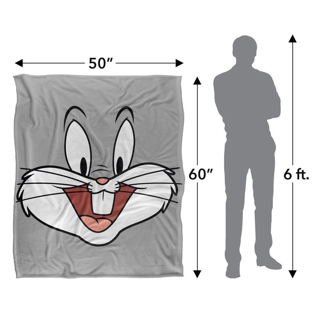 Multicoloured - Pack Shot - Looney Tunes Bugs Bunny Blanket