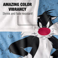 Multicoloured - Lifestyle - Looney Tunes Character Collage Sylvester Blanket