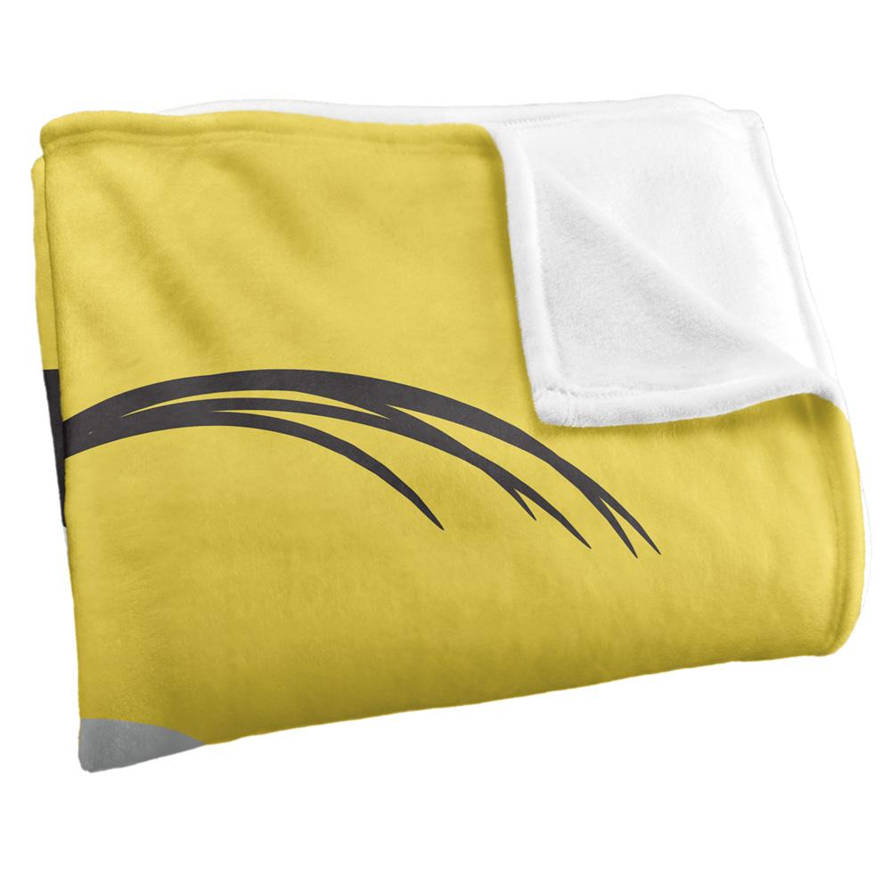 Multicoloured - Back - Minions Face Stuart Blanket