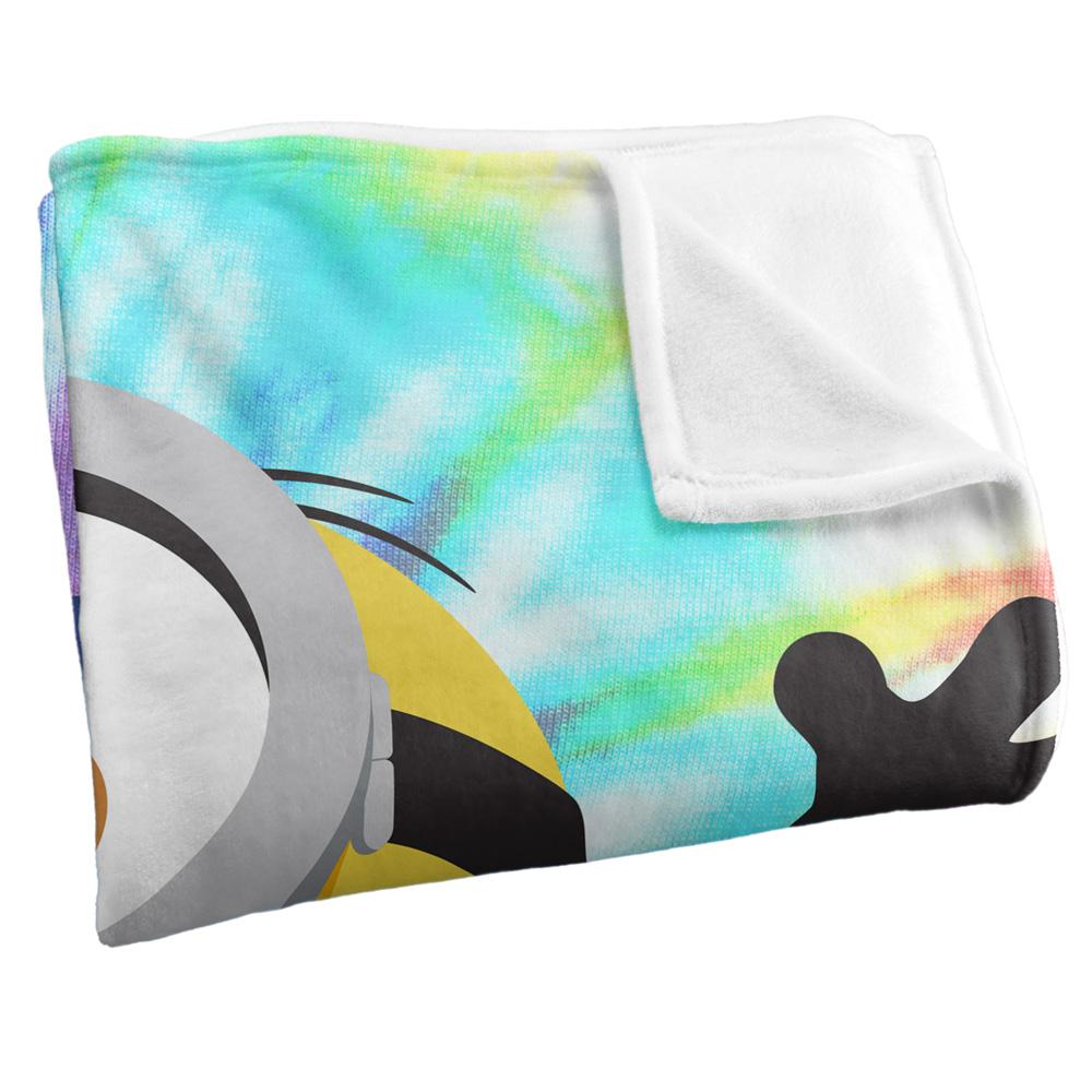 White - Back - Minions Stuart Blanket