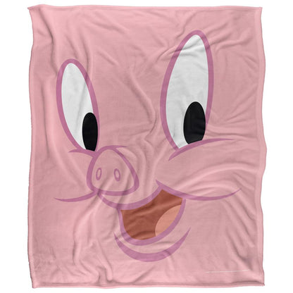Multicoloured - Front - Looney Tunes Porky Pig Blanket