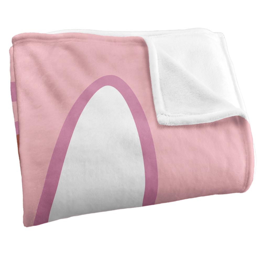 Multicoloured - Back - Looney Tunes Porky Pig Blanket