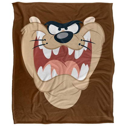 Multicoloured - Front - Looney Tunes Taz Blanket