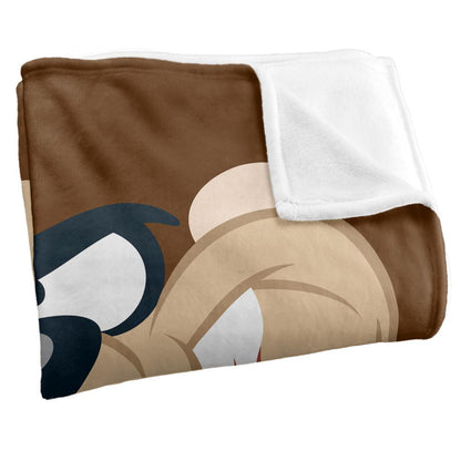 Multicoloured - Back - Looney Tunes Taz Blanket