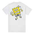 White - Back - SpongeBob SquarePants Mens Shock T-Shirt
