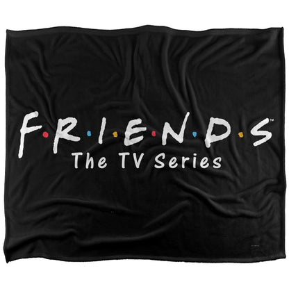 Multicoloured - Front - Friends Logo Blanket