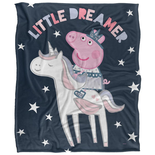 White - Front - Peppa Pig Little Dreamer Blanket
