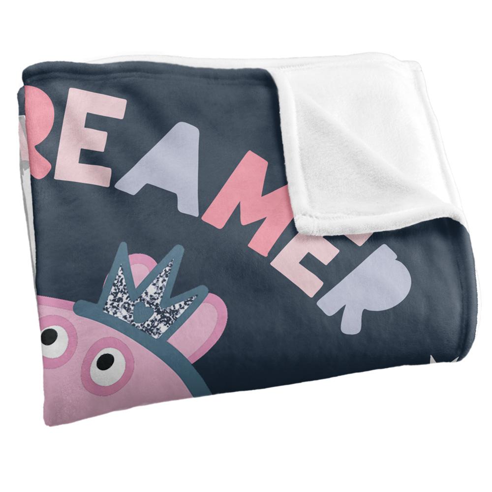 White - Back - Peppa Pig Little Dreamer Blanket
