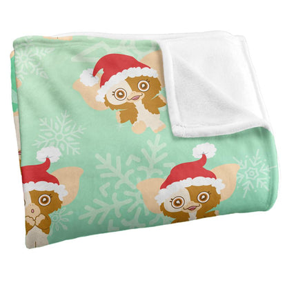 Multicoloured - Back - Gremlins All-Over Print Gizmo Blanket